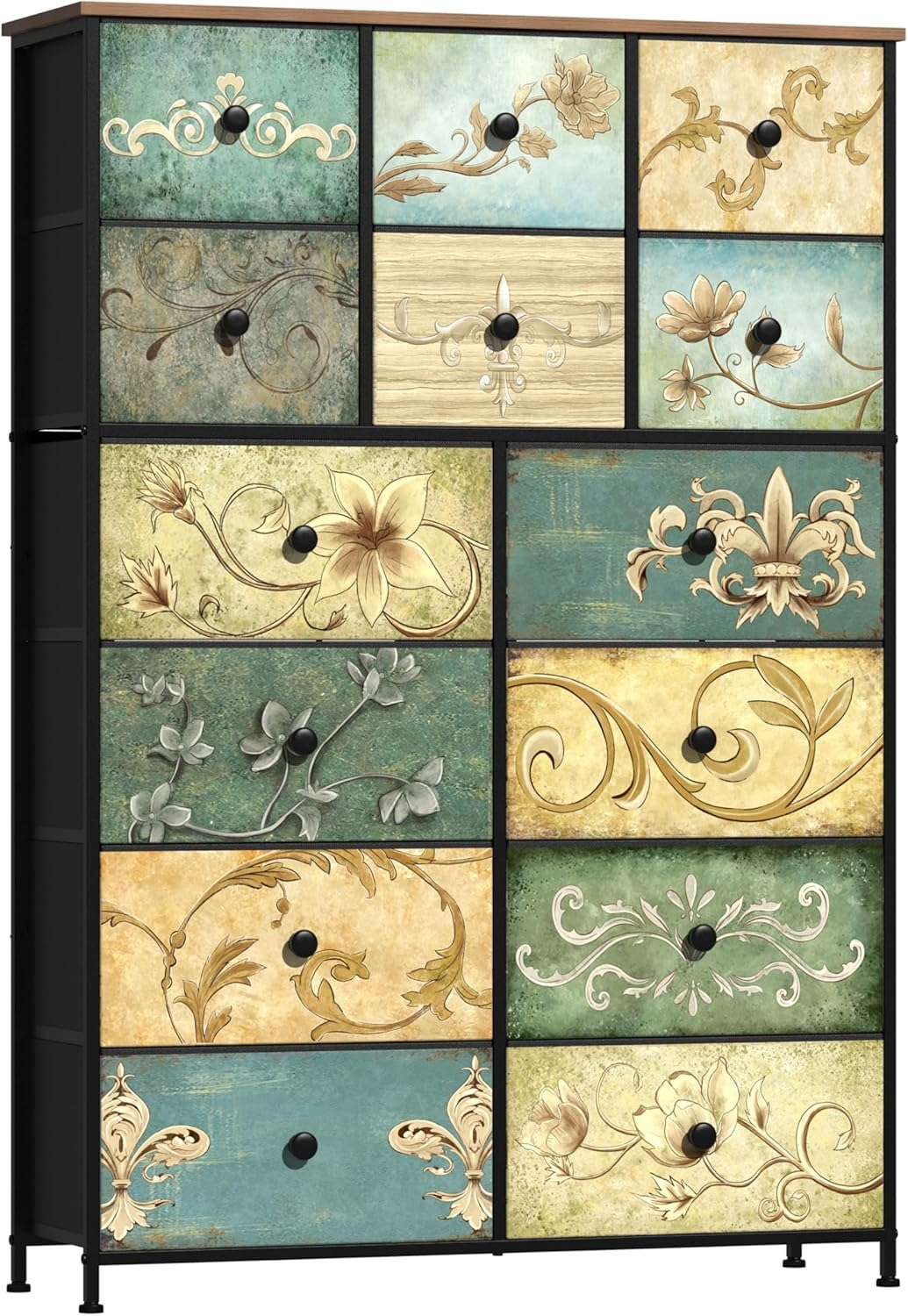 Tohomeor Dresser with Drawers for Bedroom, Chest of Drawers Fabric Dresser for Closet
