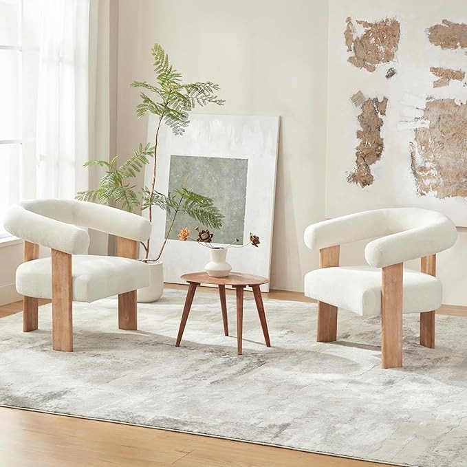 VKNOW Accent Chair Set of 2