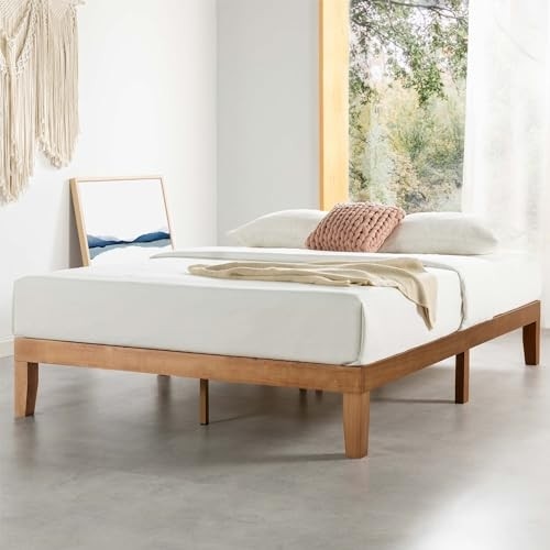 Mellow Naturalista Classic 12" Solid Wood Platform Bed