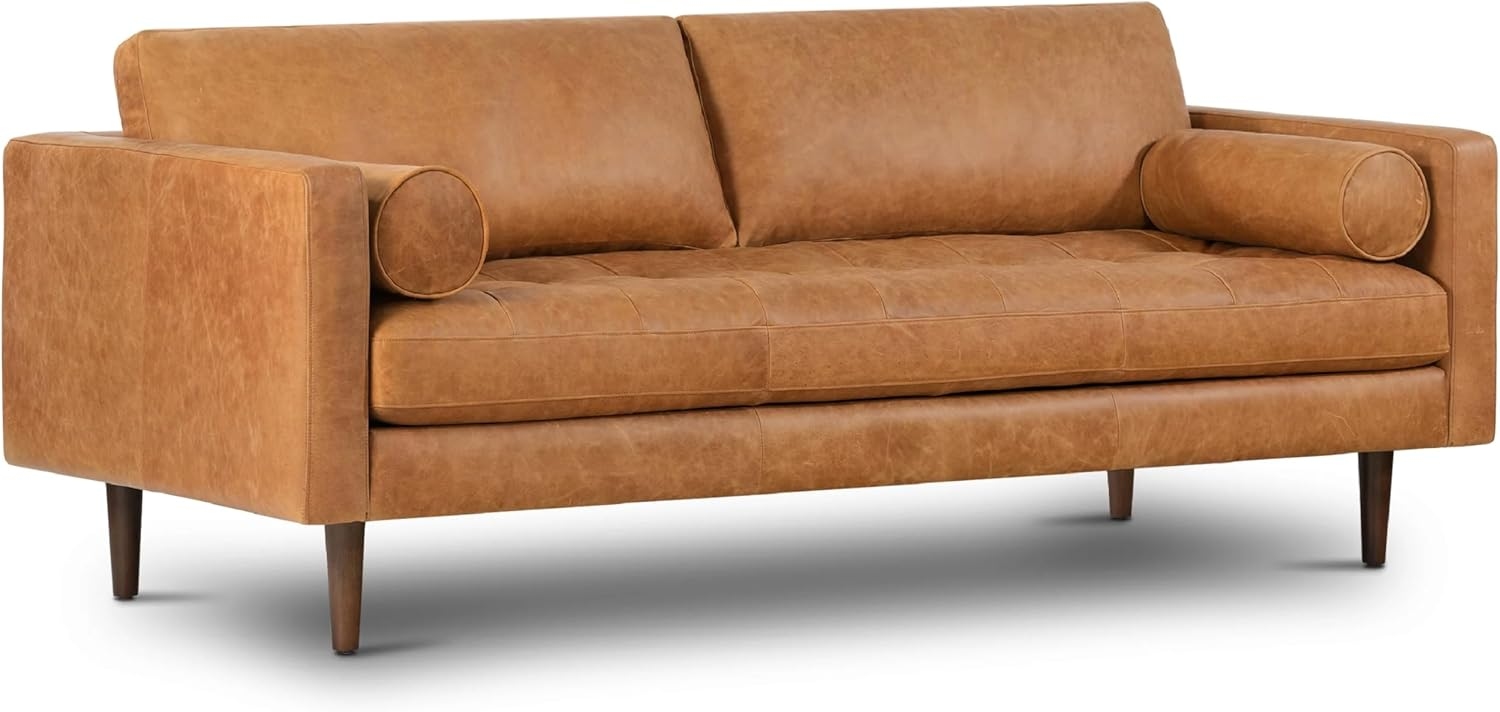 Poly & Bark Napa 88.5" Leather Sofa