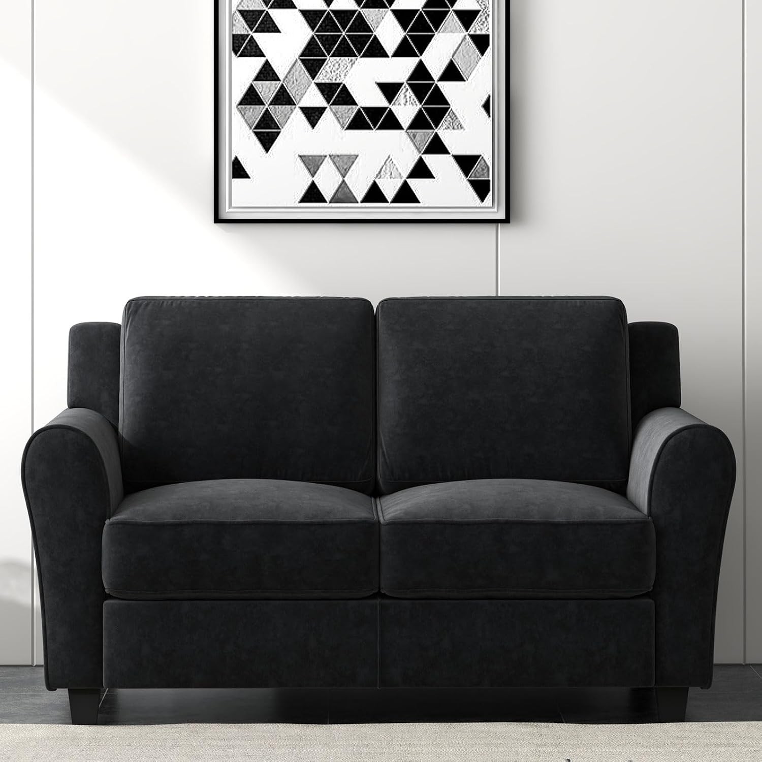 Bonzy Home 58" Loveseat Sofa for Small Spaces