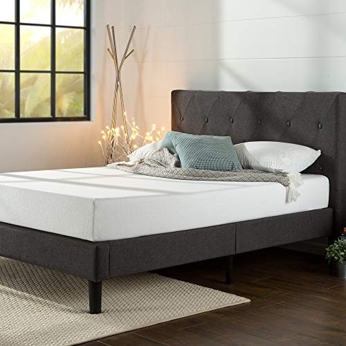 Zinus Shalini Upholstered Platform Bed Frame, Queen