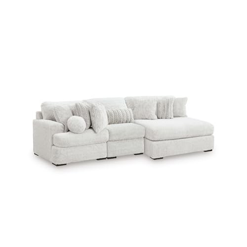 Signature Design by Ashley Snodoodle Modular Sectional, Arctic White