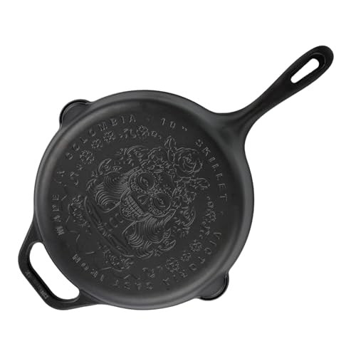 Victoria 10 Inch Cast Iron Skillet
