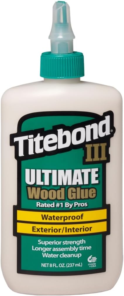 Titebond III Ultimate Wood Glue (8 oz)