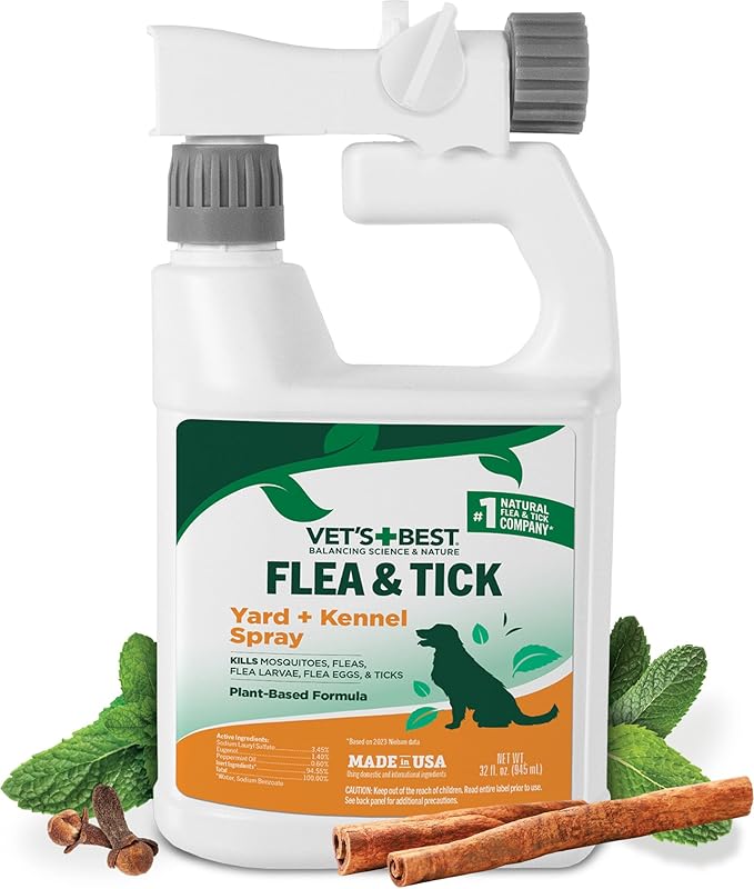 Vet's Best Flea and Tick Yard and Kennel Spray on Amazon