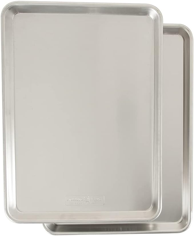 Nordic Ware Natural Aluminum Commercial Baker's Half Sheet - The Best Sheet Pans for Roasting on Amazon (2026)