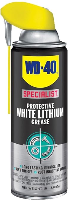 WD-40 Specialist White Lithium Grease Spray (10 oz)