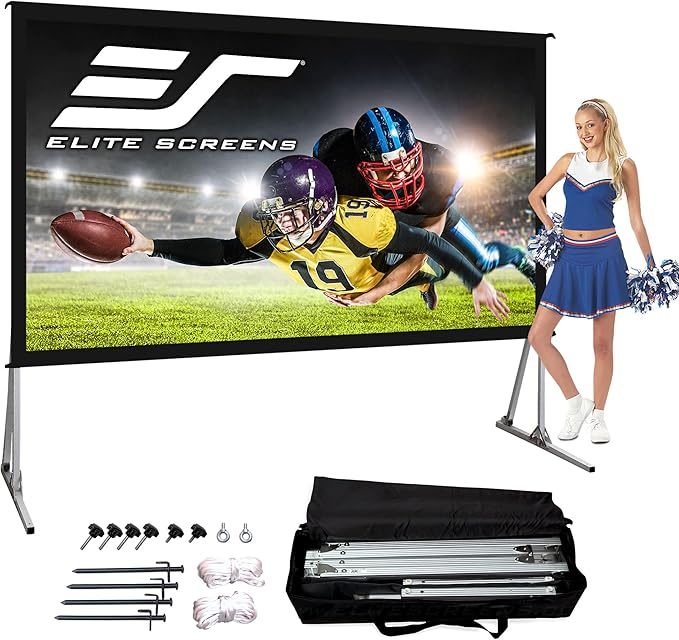 Elite Screens Yard Master 2 Outdoor Projector Screen on Amazon