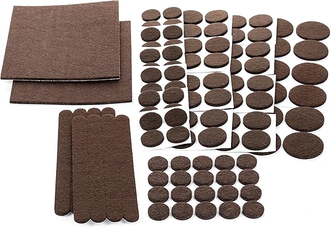 Floor Effects Heavy-Duty Felt Pads (123-piece set)