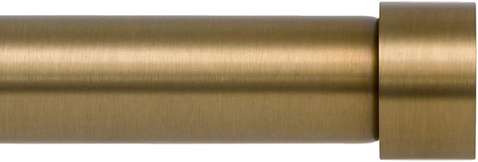 Ivilon Drapery Treatment Window Curtain Rod, 1 Inch Diameter, 72 to 144 Inch