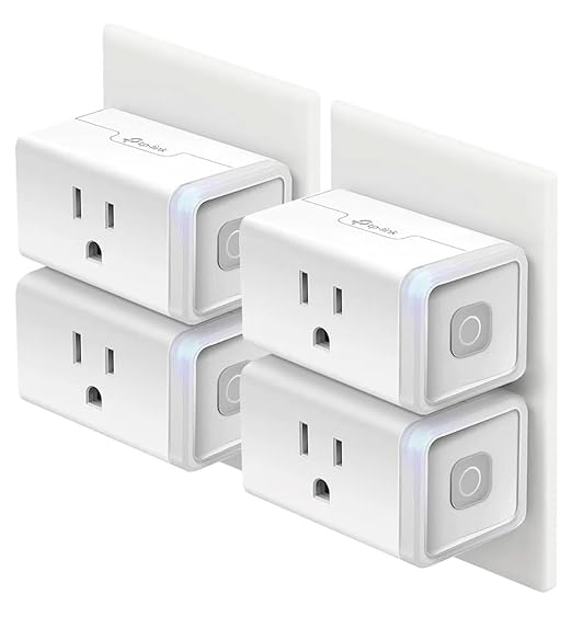 Kasa Smart Plug HS103P4 (4-Pack) for apartment renter smart home