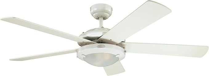 Westinghouse Comet 52-Inch Indoor Ceiling Fan with Light Kit