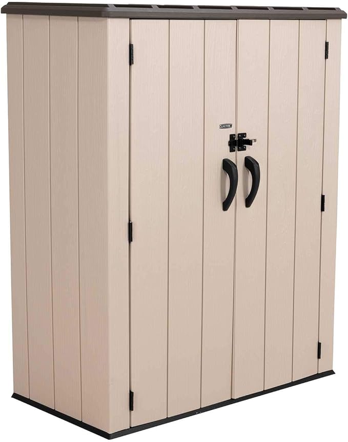 Lifetime 8 ft. x 5 ft. Outdoor Storage Shed - premium