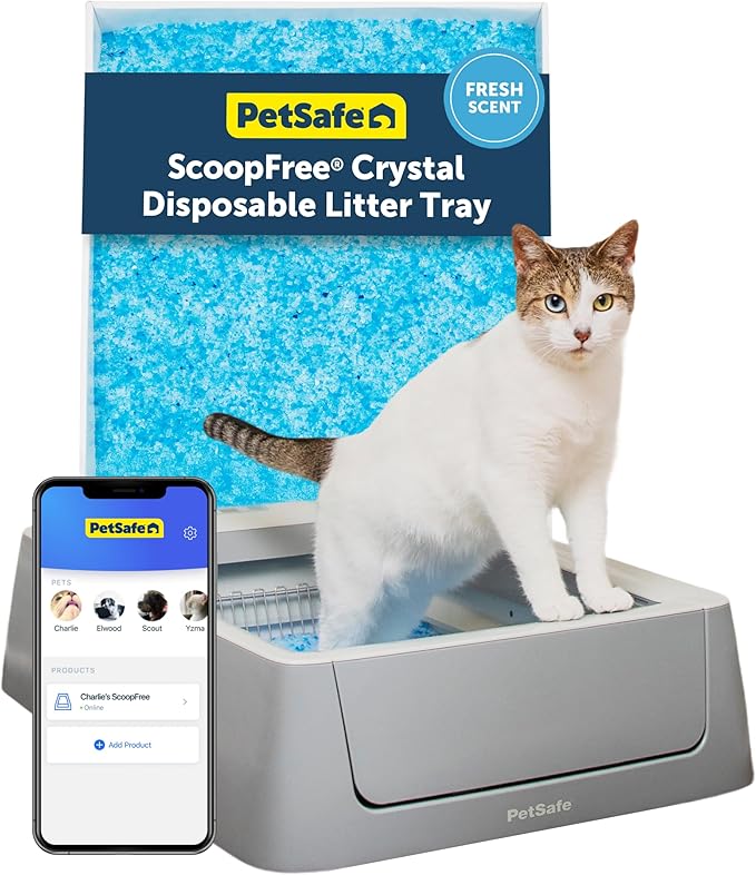 PetSafe ScoopFree Original Self-Cleaning Litter Box on Amazon