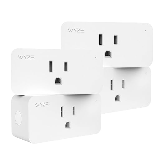 Wyze Plug (4-Pack) for apartment renter smart home