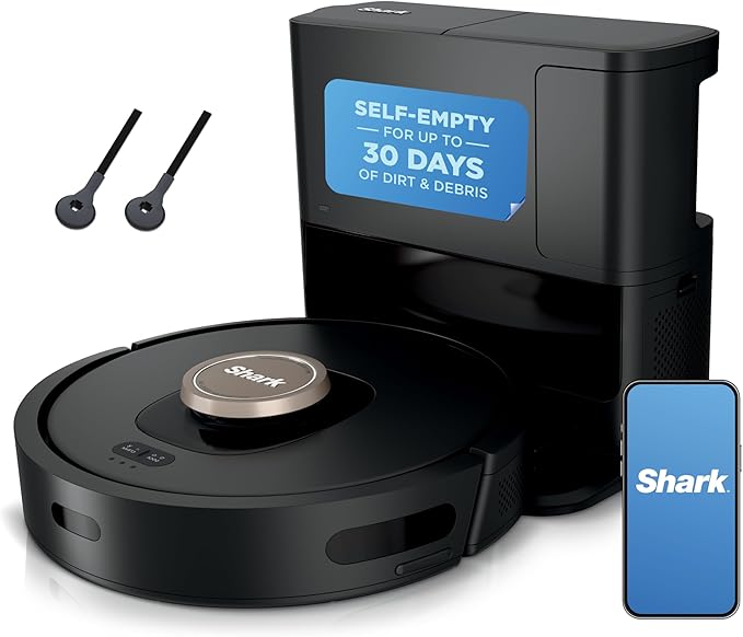 Shark AI Ultra Robot Vacuum with Self-Empty XL Base on Amazon
