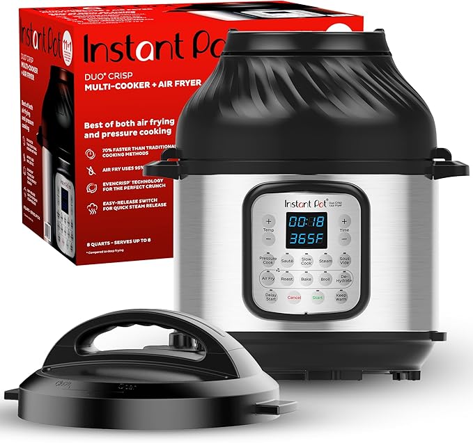Instant Pot Duo Crisp 11-in-1 with Air Fryer Lid