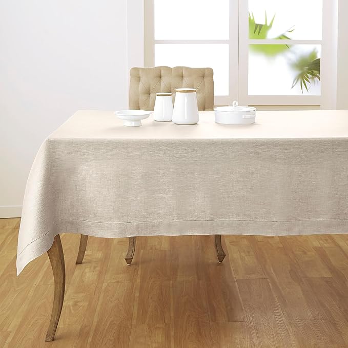 Solino Home Pure Linen Tablecloth (Natural)