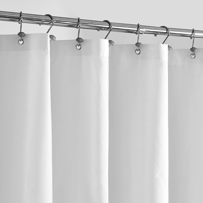 ALYVIA SPRING Waterproof Fabric Shower Curtain, Hotel Quality