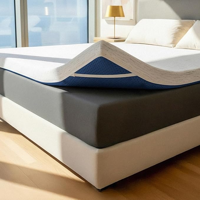 ViscoSoft 4 Inch Select High Density Mattress Topper on Amazon