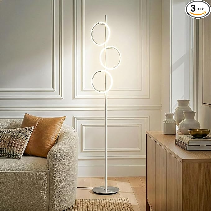 Brightech Maxwell LED Shelf Floor Lamp