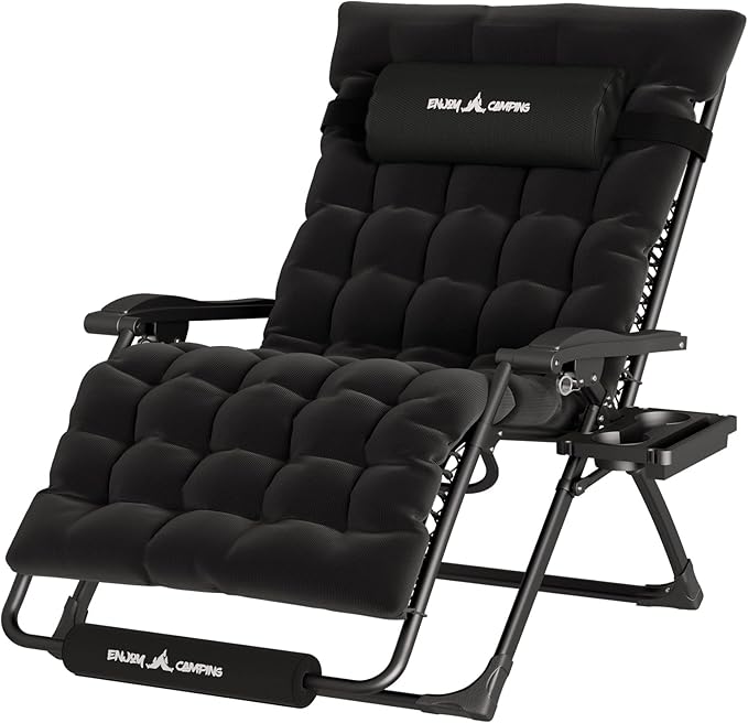 UDPATIO Oversized Zero Gravity Chair, 33-inch XXL Seat with Cushion