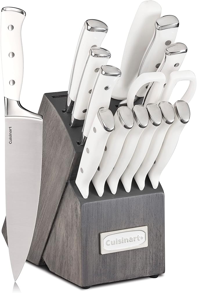 Cuisinart C77WTR 15-Piece Knife Block Set on Amazon