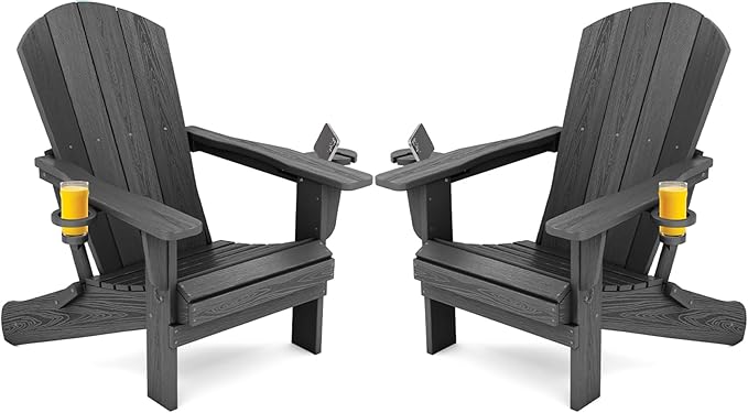 SERWALL Classic HDPE Adirondack Chair - HDPE Adirondack chair