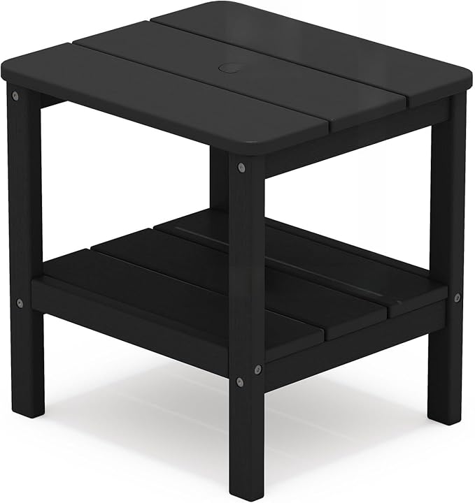 SERWALL Adirondack-Style HDPE Side Table on Amazon