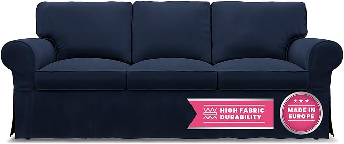Bemz Ektorp 3-Seat Sofa Cover (custom-fit slipcover)