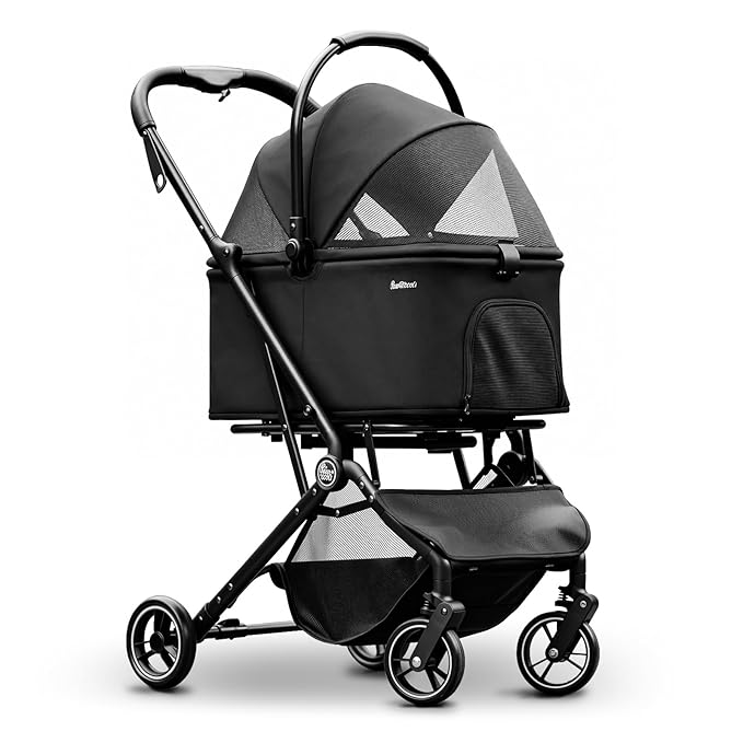 Paws and Pals 4 Wheels Pet Stroller on Amazon