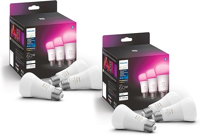 Philips Hue White and Color Ambiance Starter Kit with Bridge