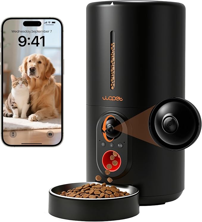 Wopet Smart Feeder Camera with Treat Dispenser on Amazon