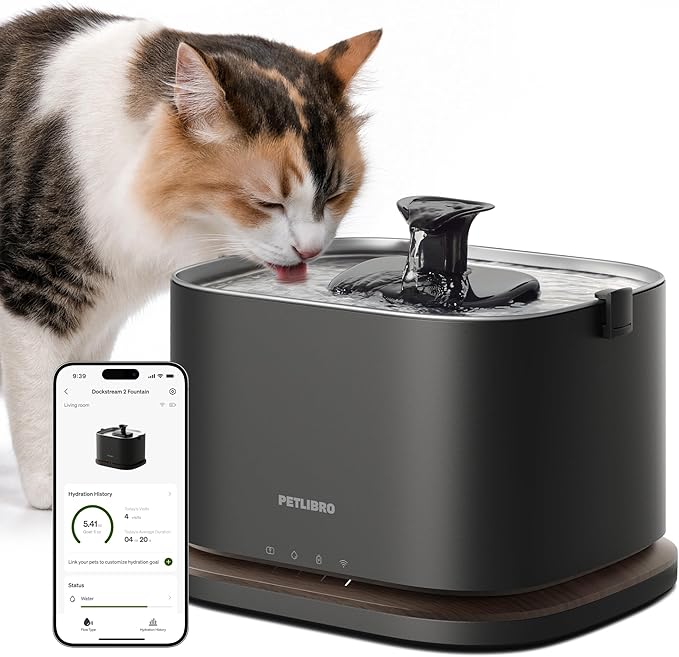 PETLIBRO Stainless Steel Pet Water Fountain on Amazon