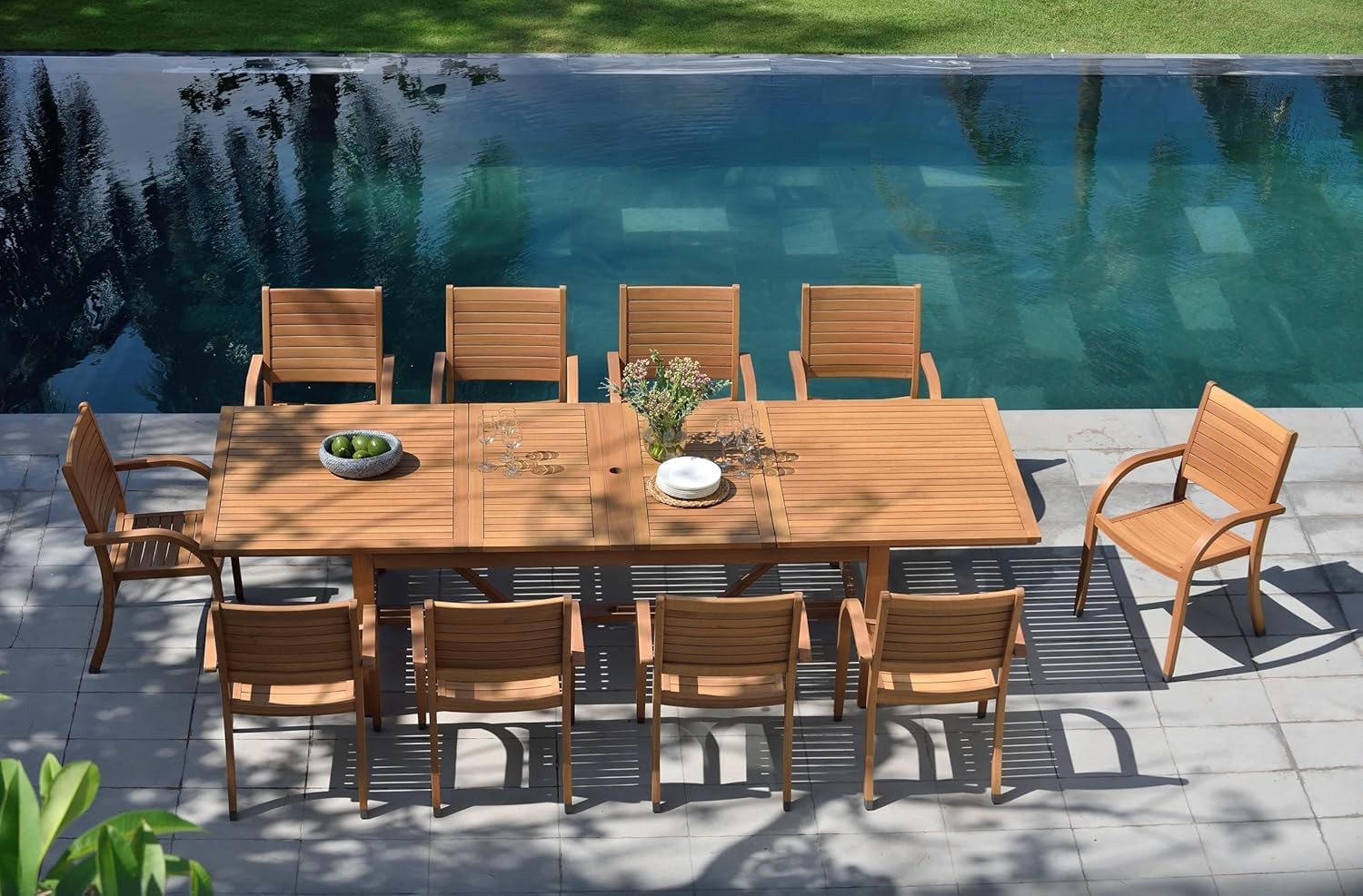 Amazonia Extendable Outdoor Dining Table