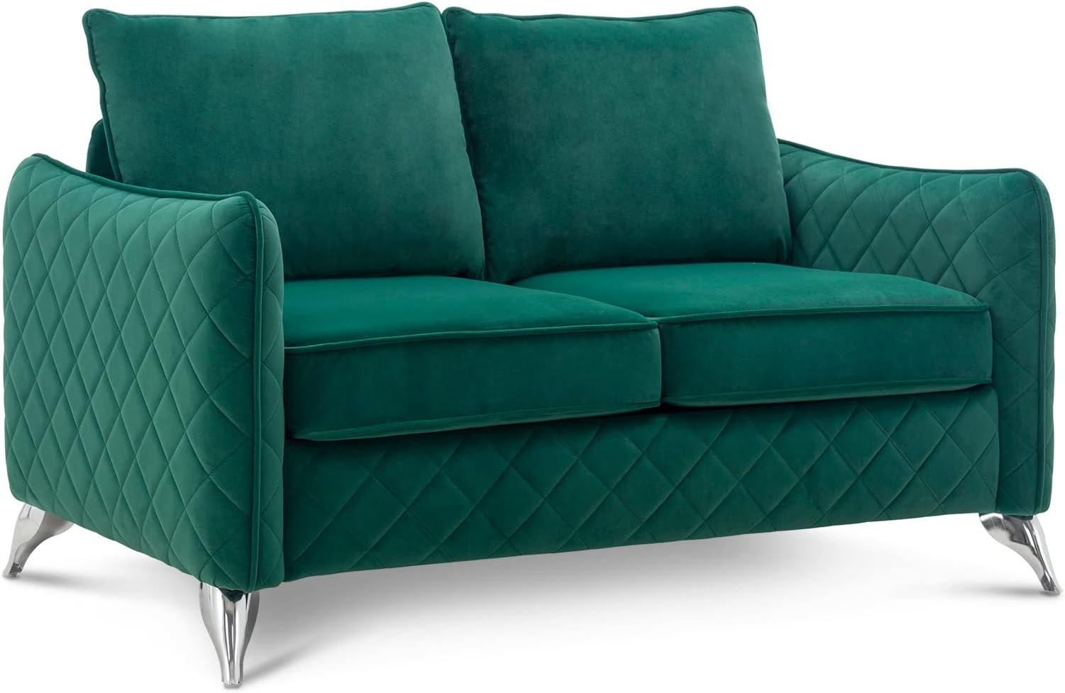 ONCIN Chesterfield Velvet Tufted Accent Chair