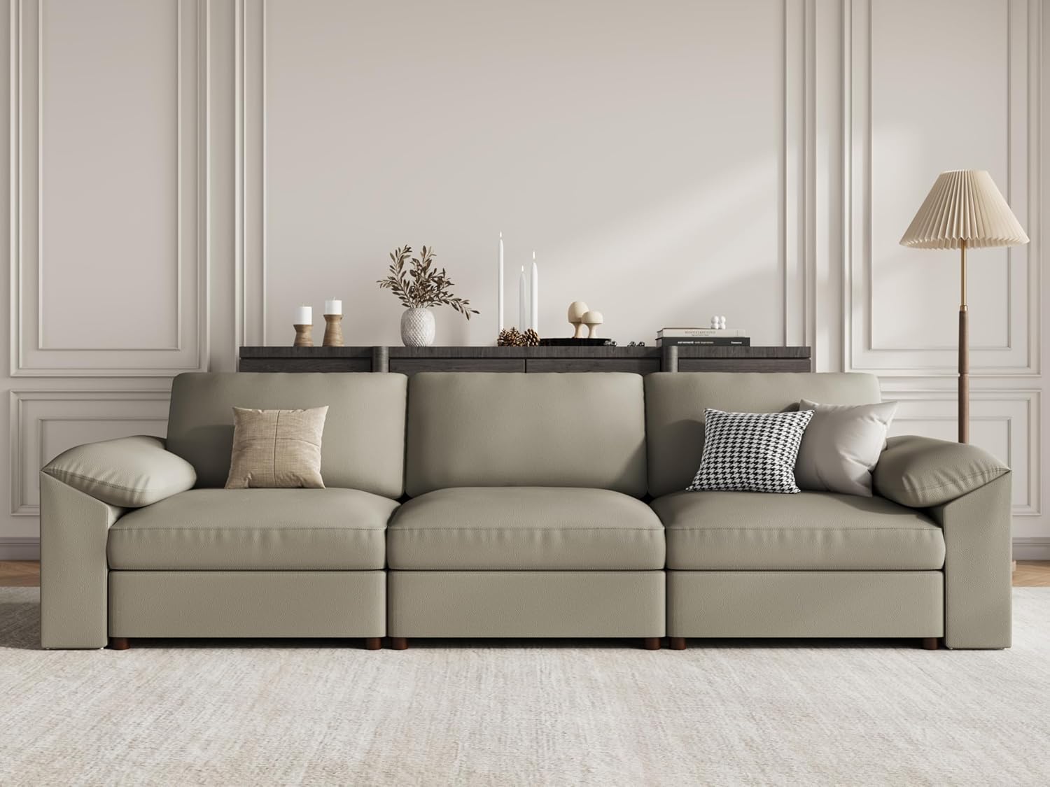 EASE MOOSE 3-Seater Deep Seat Sectional Sofa