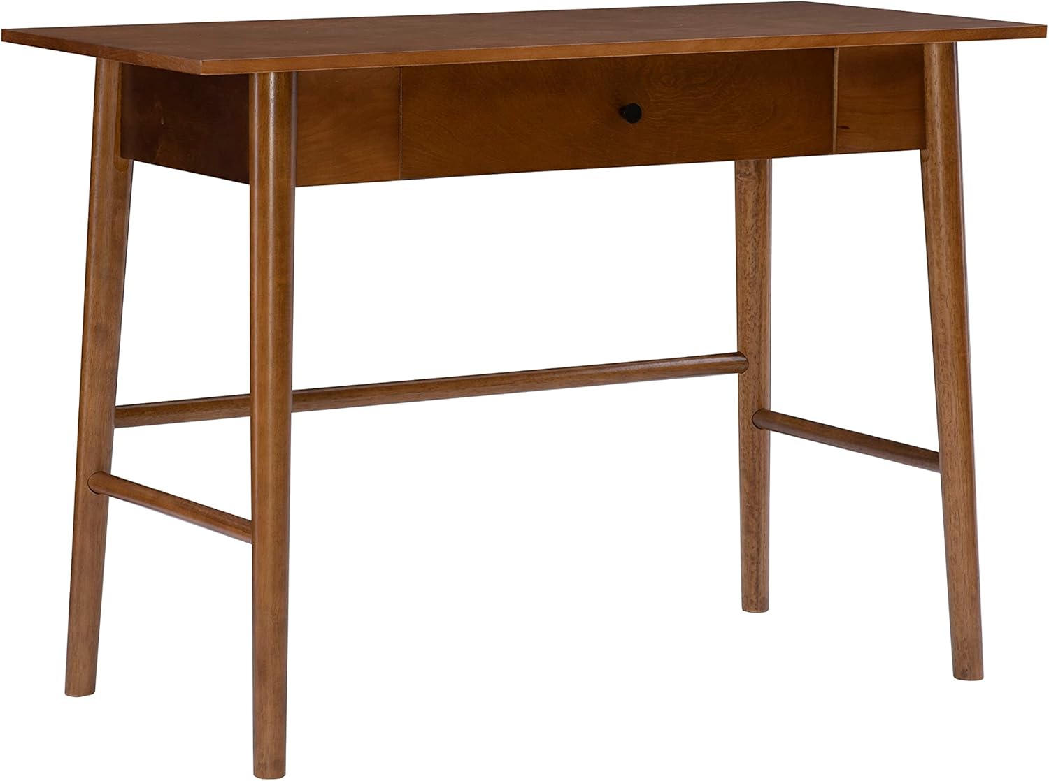 Linon Melissa Mid-Century Walnut Desk