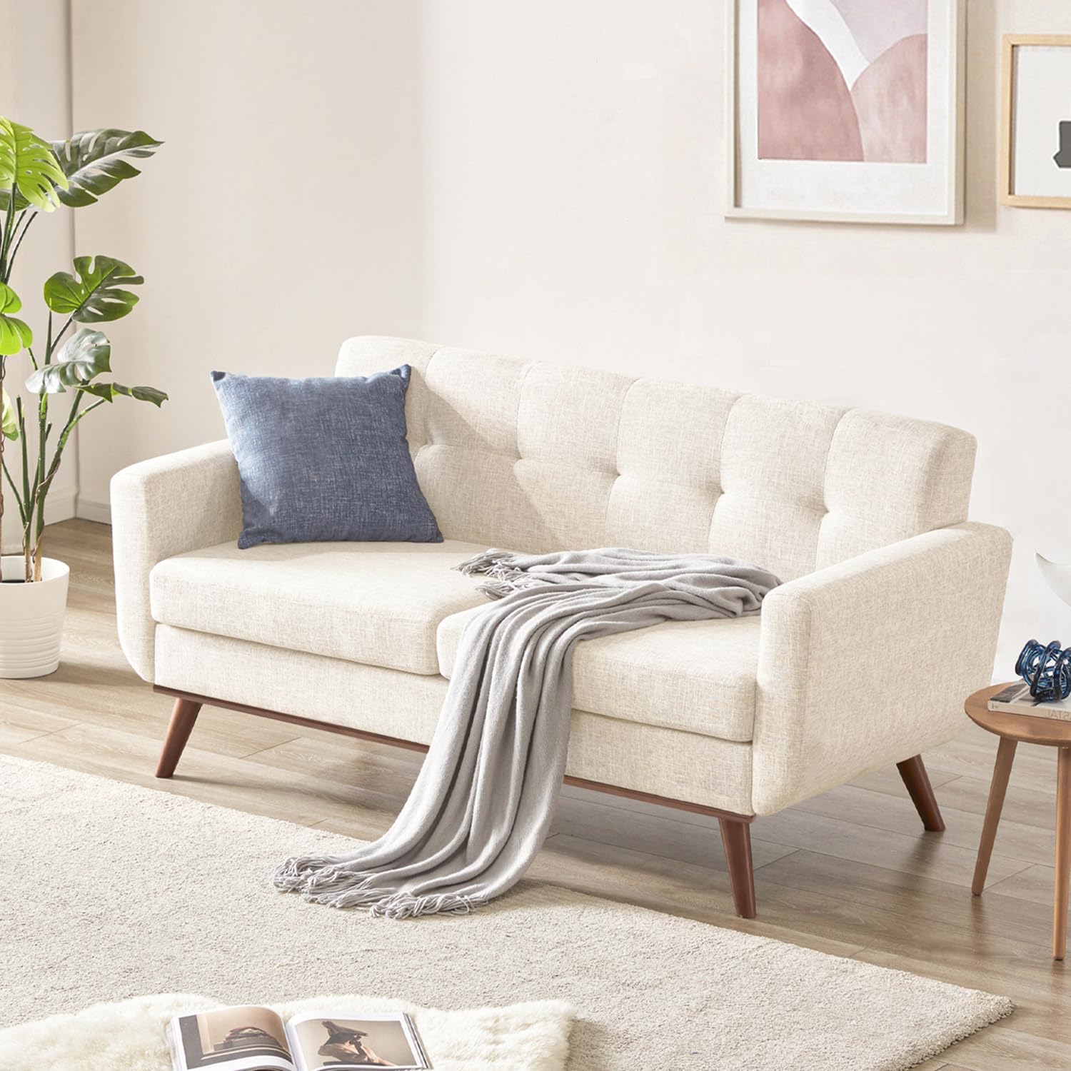 Tbfit Modern Loveseat Sofa