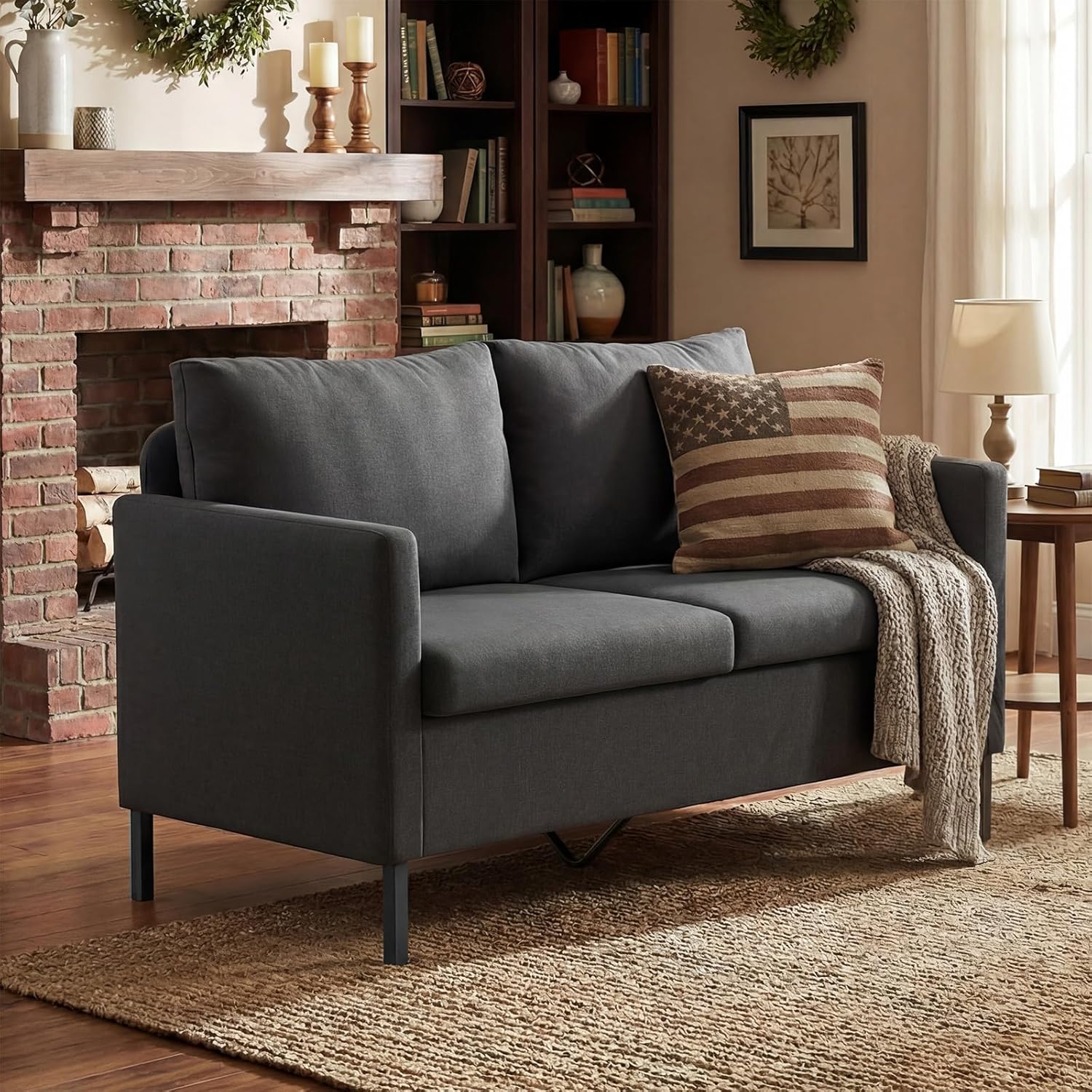 TYBOATLE Modern Loveseat Sofa