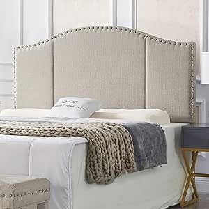 24KF Mid-Century Nailhead Headboard