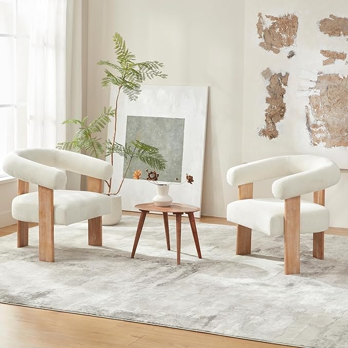 VKNOW Accent Chair Set of 2