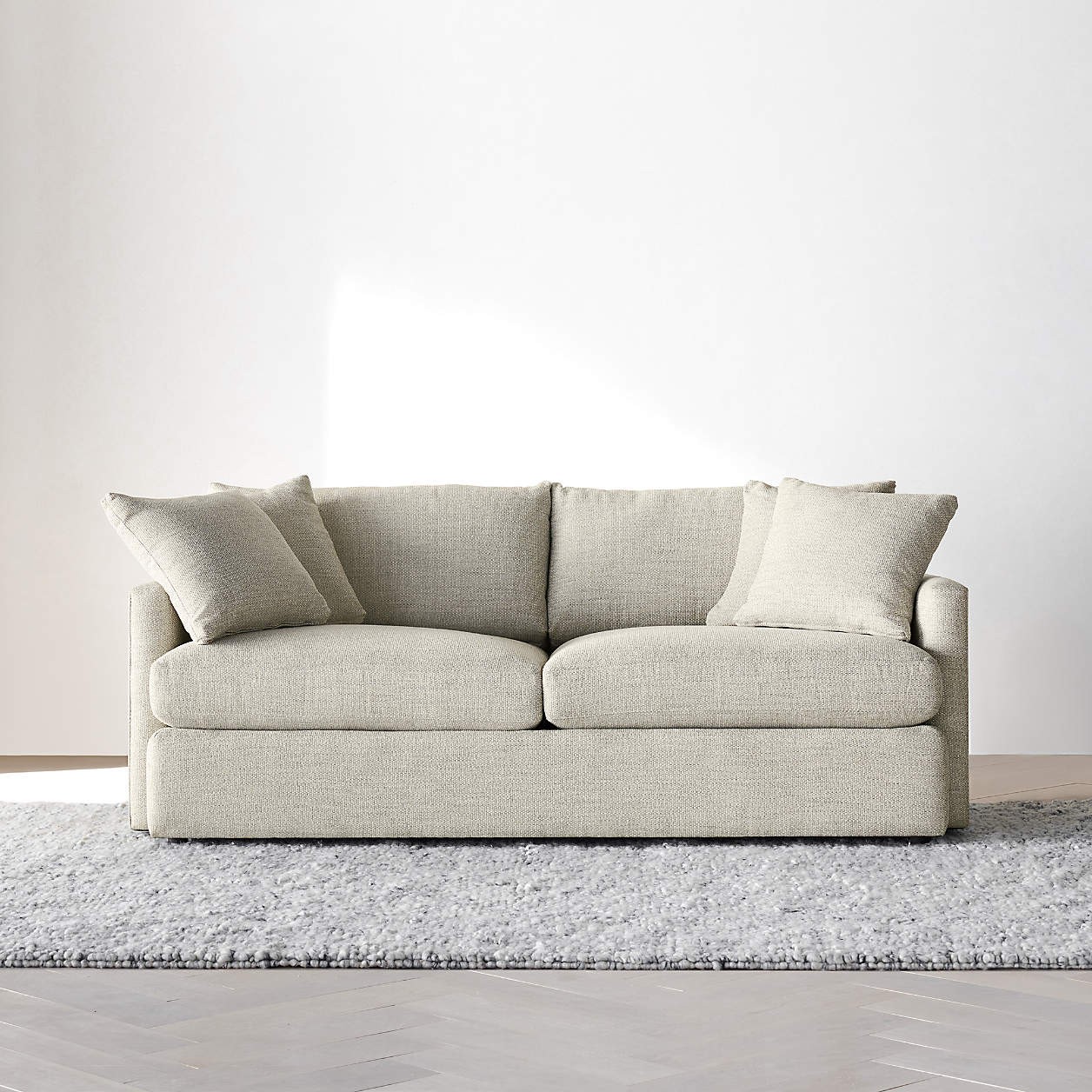 Crate Barrel Lounge Deep Sectional