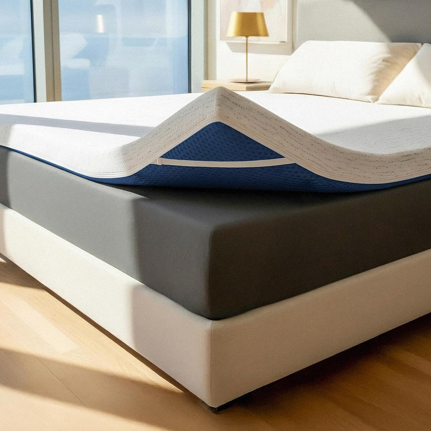 Lifestyle hero for The Best Mattress Toppers for Back Pain on Amazon (2026)