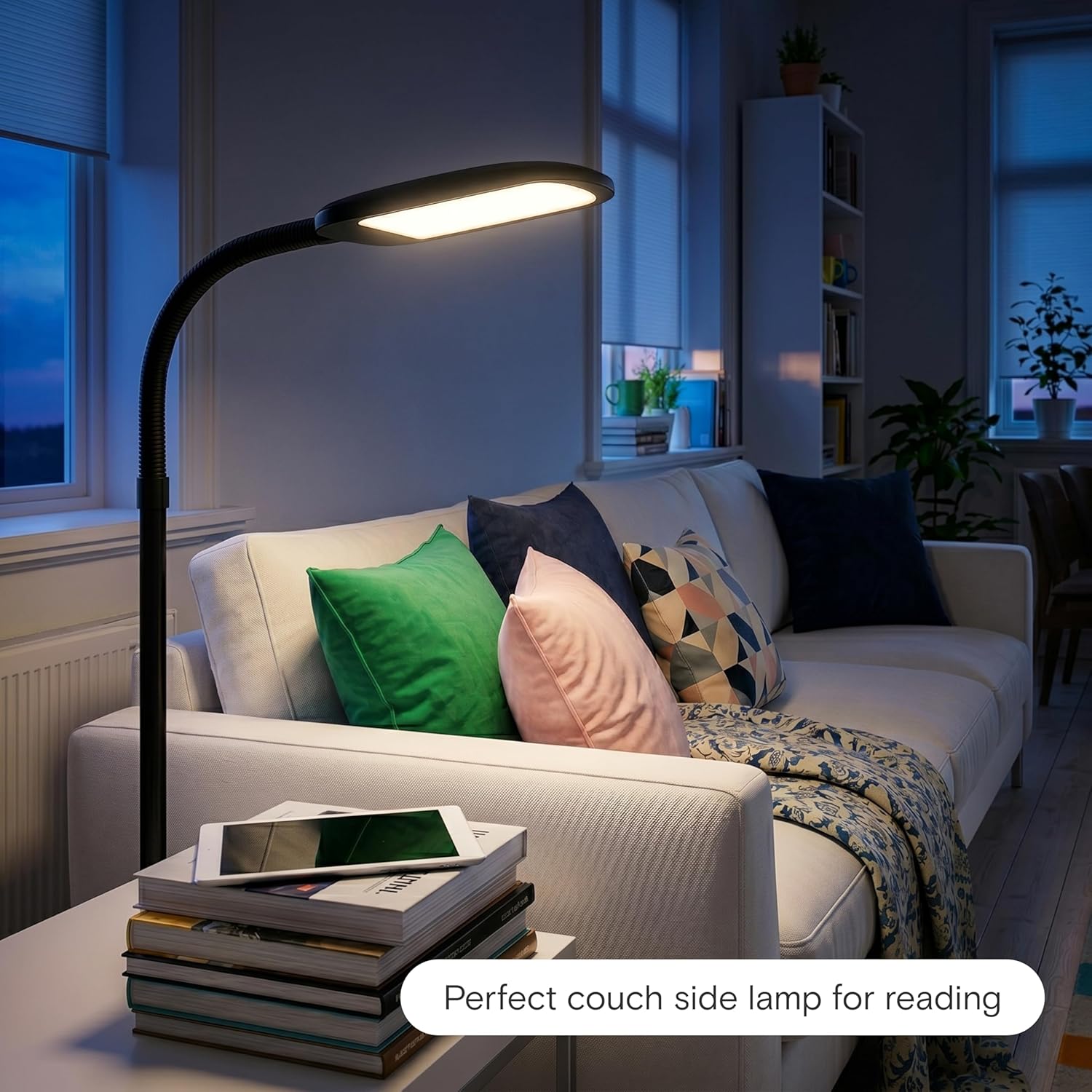Lifestyle hero for The Best Floor Lamps for a Reading Corner on Amazon (2026)