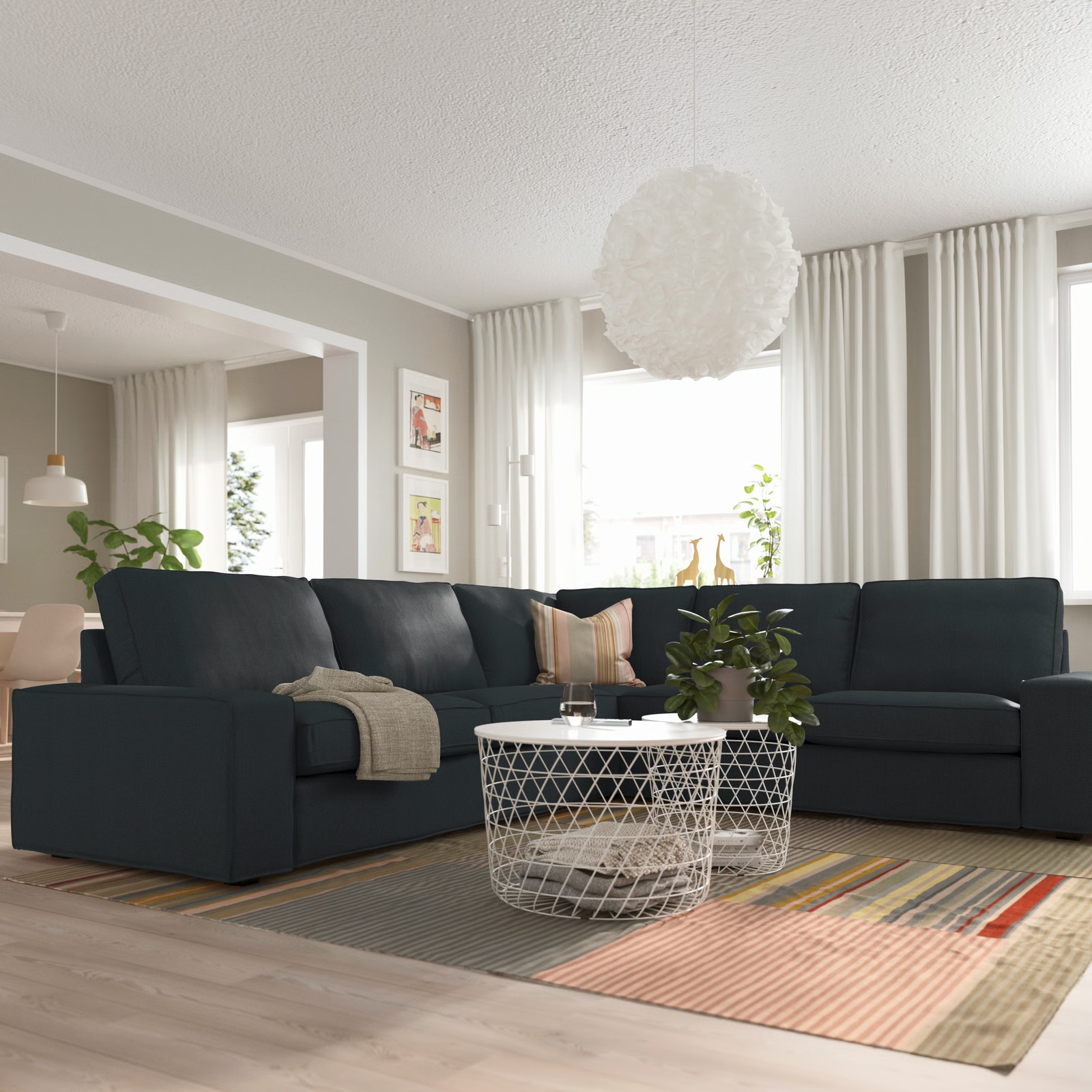 IKEA KIVIK Sofa in living room