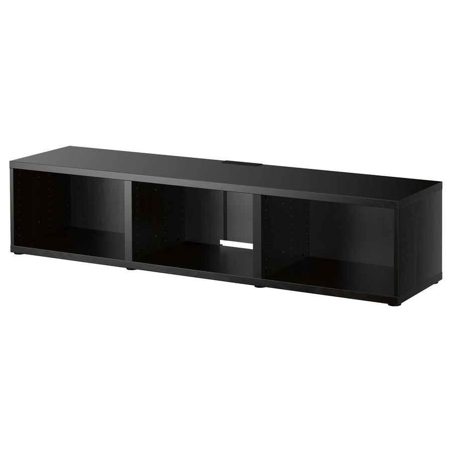 IKEA BESTA TV unit in black-brown