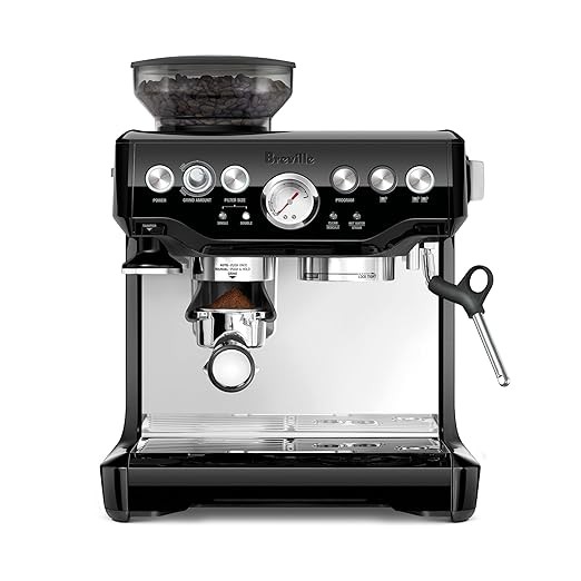 Breville Barista Express espresso machine in Black Sesame