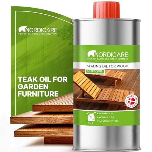 Nordicare Teak Oil for Outdoor Furniture
